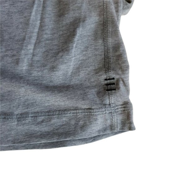 Lululemon T-Shirt Mens  P2P 20' Workout Gym Short Sleeve Gray Crew neck Soft - Picture 5 of 8